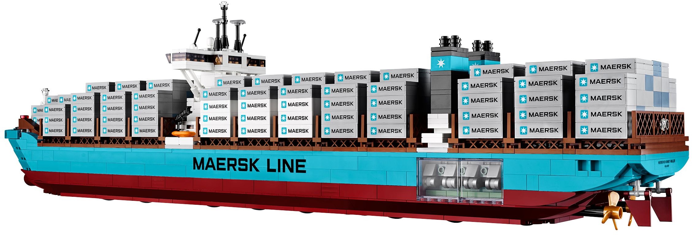Ved Brug af en computer Afrika LEGO® Maersk Line Triple-E - MyBricks.net