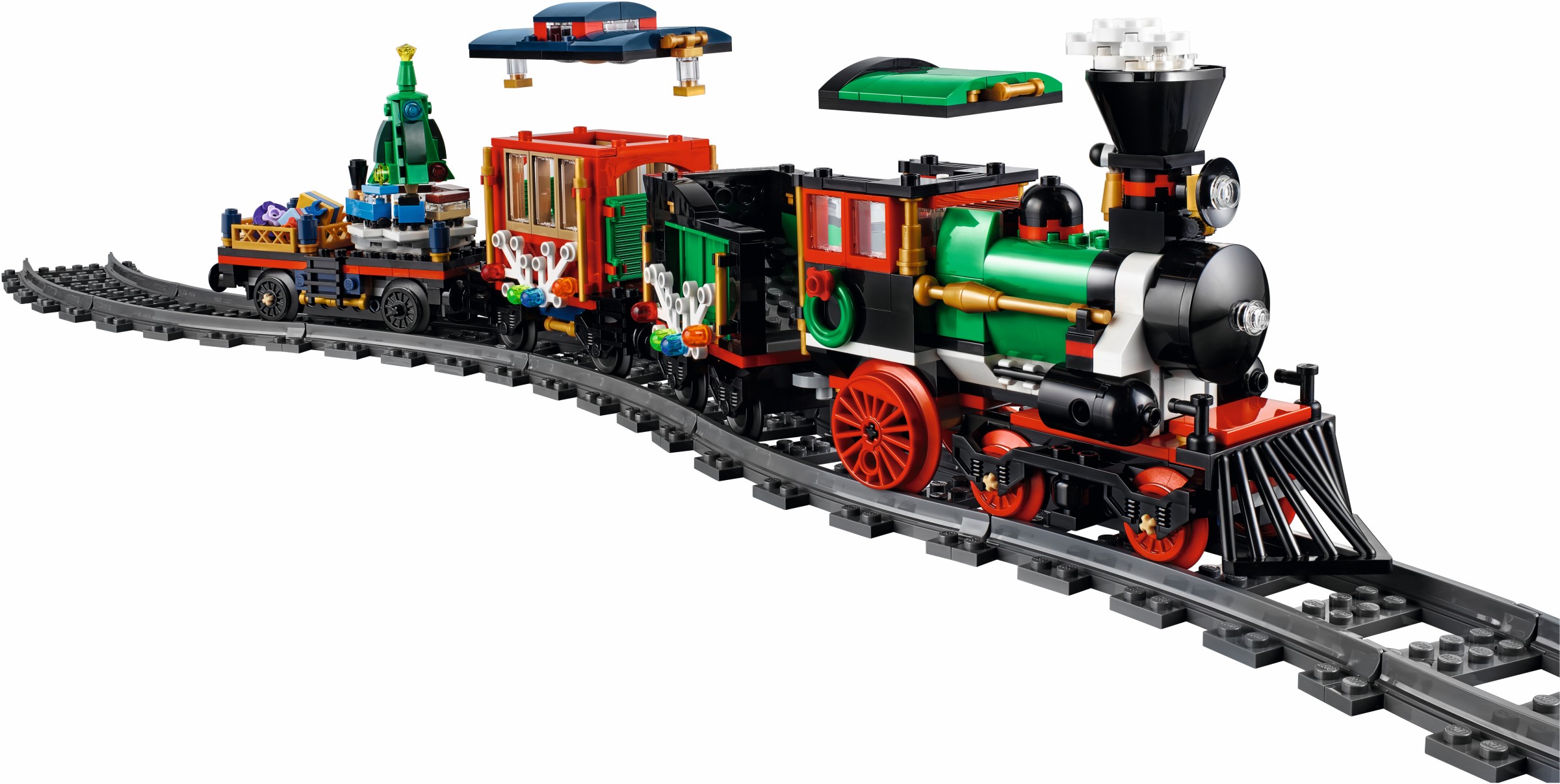 Nu for eksempel Skrive ud LEGO® Winter Holiday Train - MyBricks.net