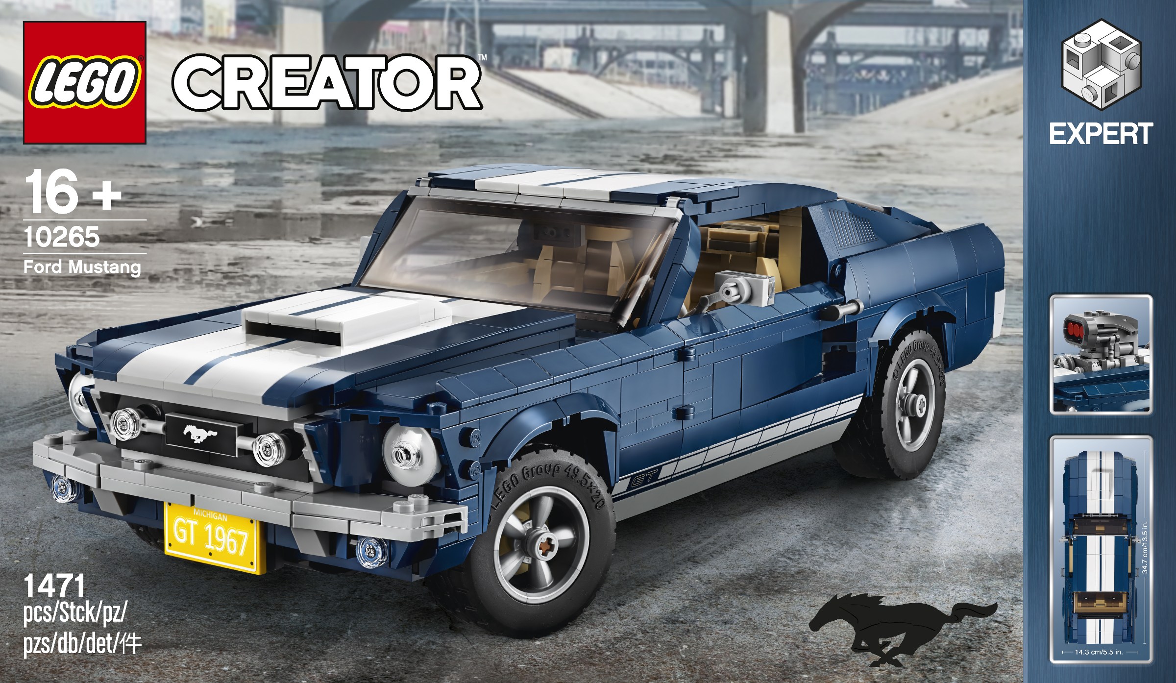 LEGO 10265 Creator Expert Ford Mustang — Brick-a-brac-uk