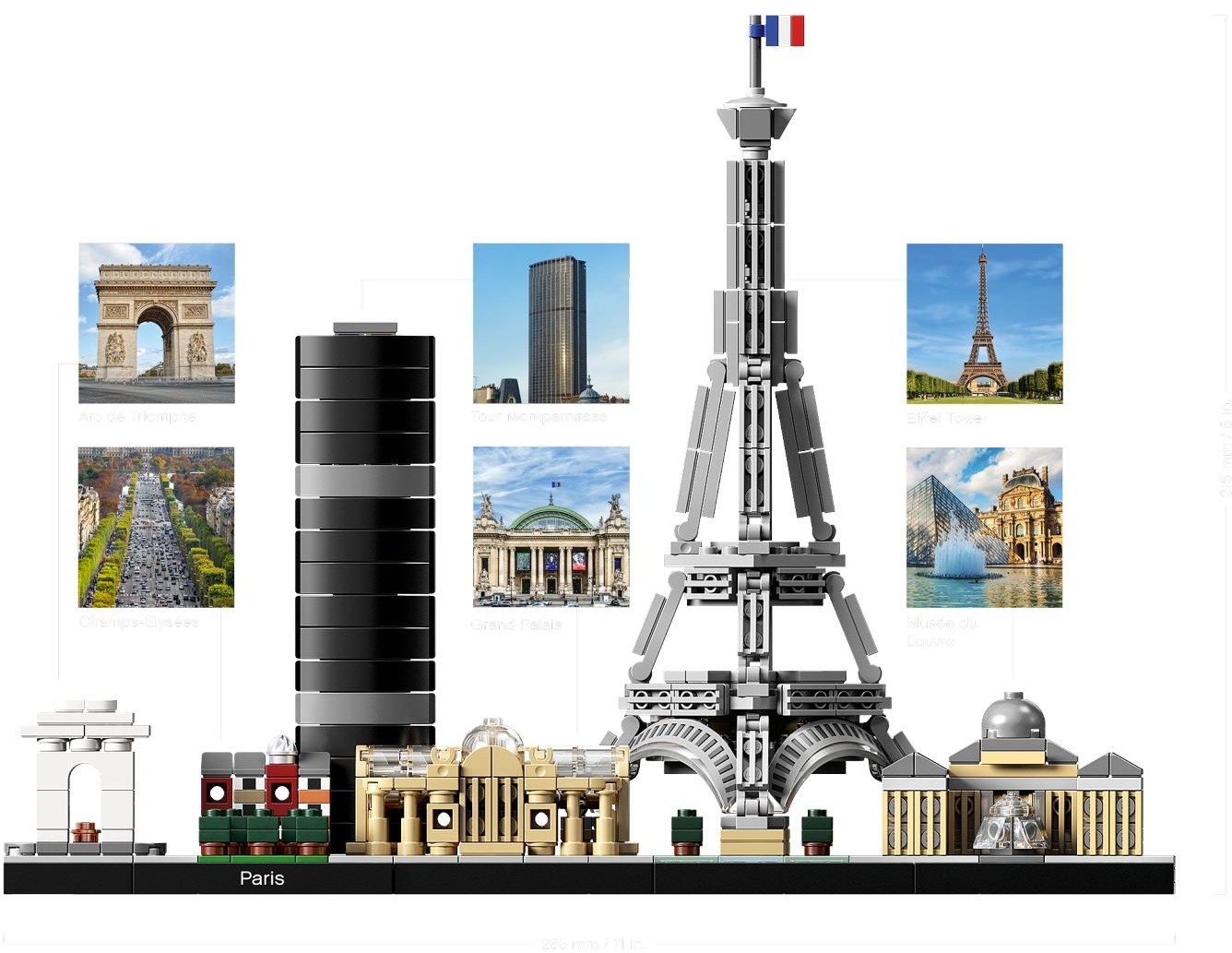 21044 - LEGO® Architecture Paris - Dès : 12 ans