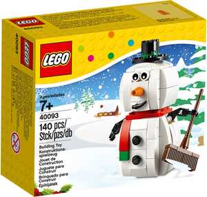 40008 Snowman Building Set, Brickipedia