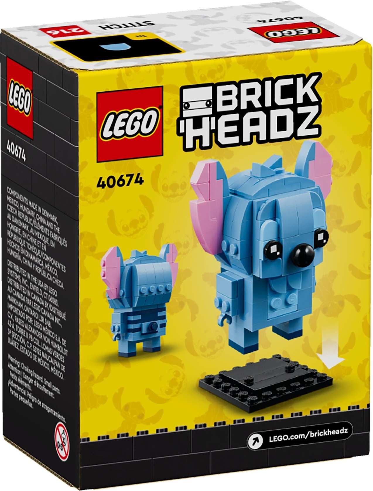 Stitch 40674, BrickHeadz