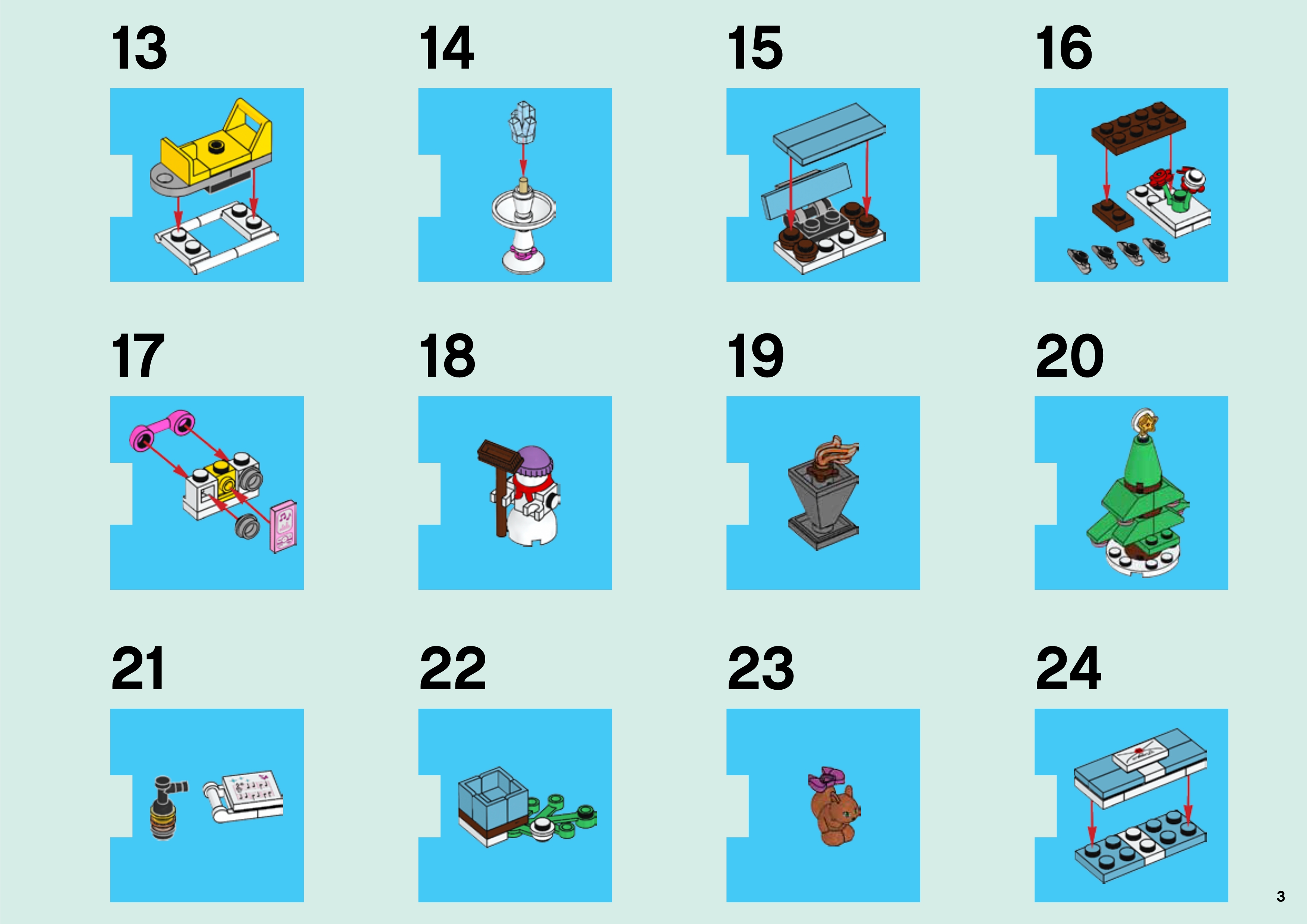 LEGO Friends Advent Calendar MyBricks