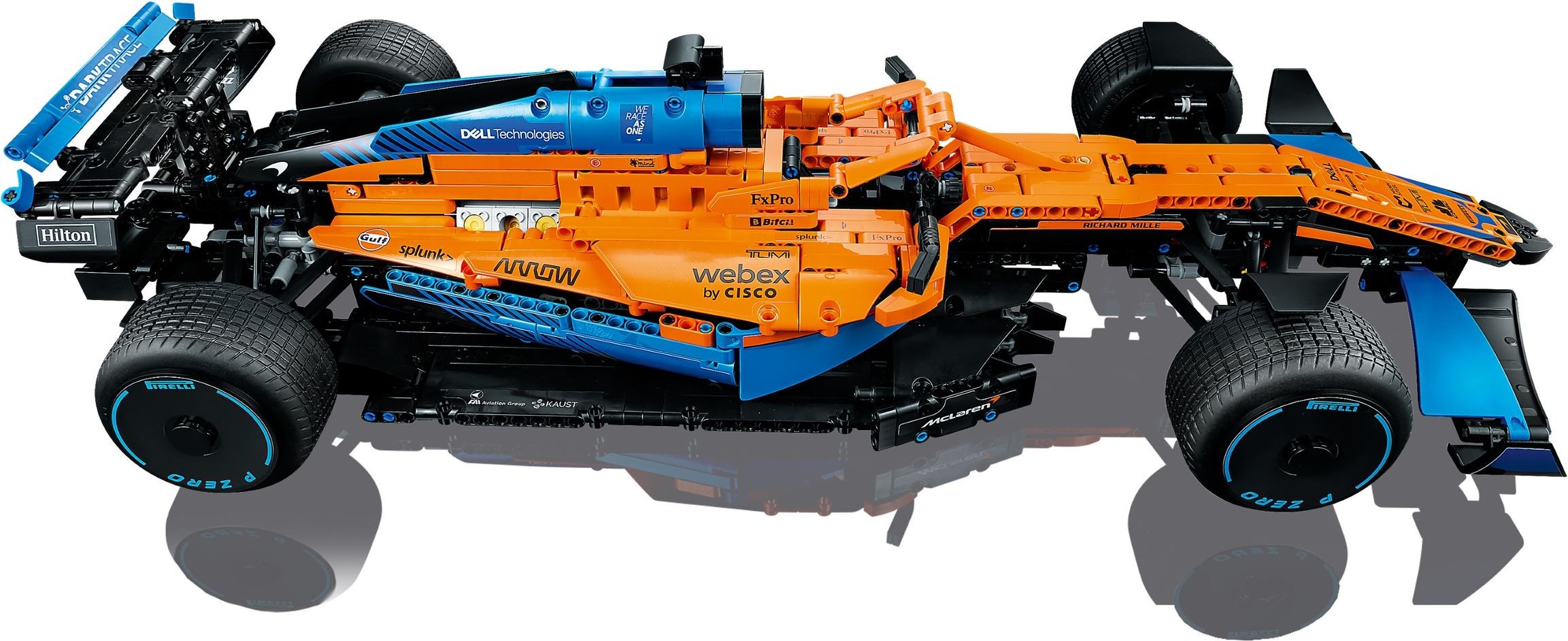 Building a life-size LEGO® Technic McLaren Formula 1 Race Car