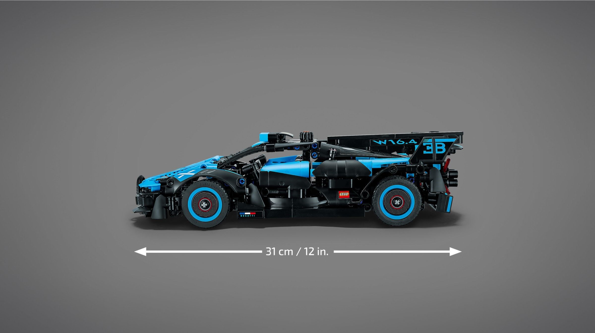 Transformez LEGO Technic 42162 Bugatti Bolide Agile Blue en voiture F1
