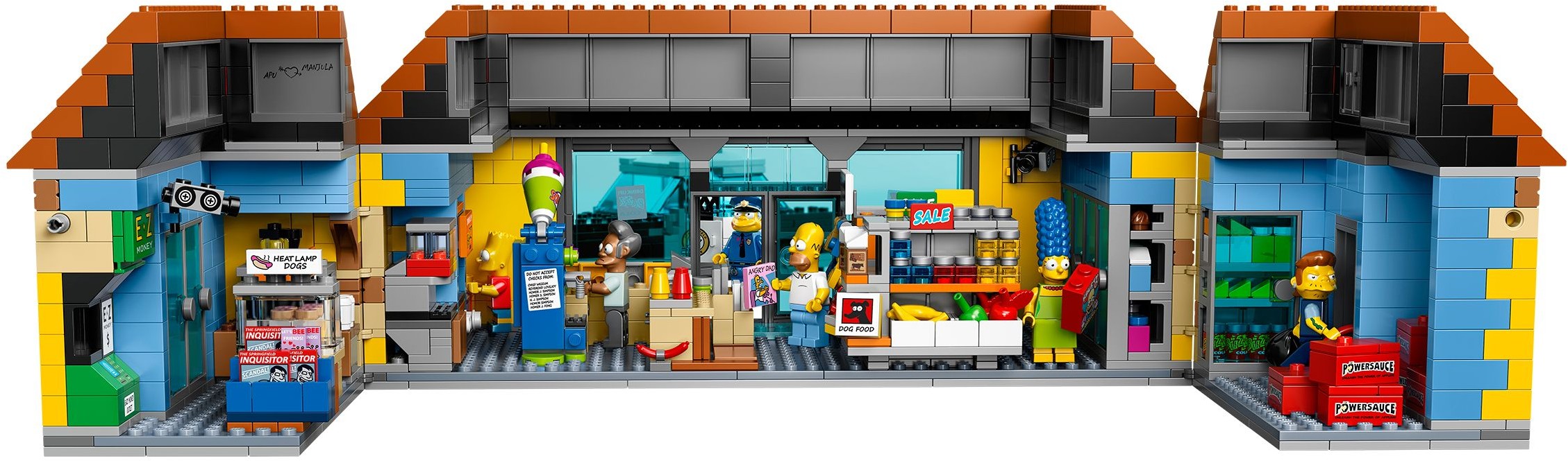 Kwik e cheap mart lego set