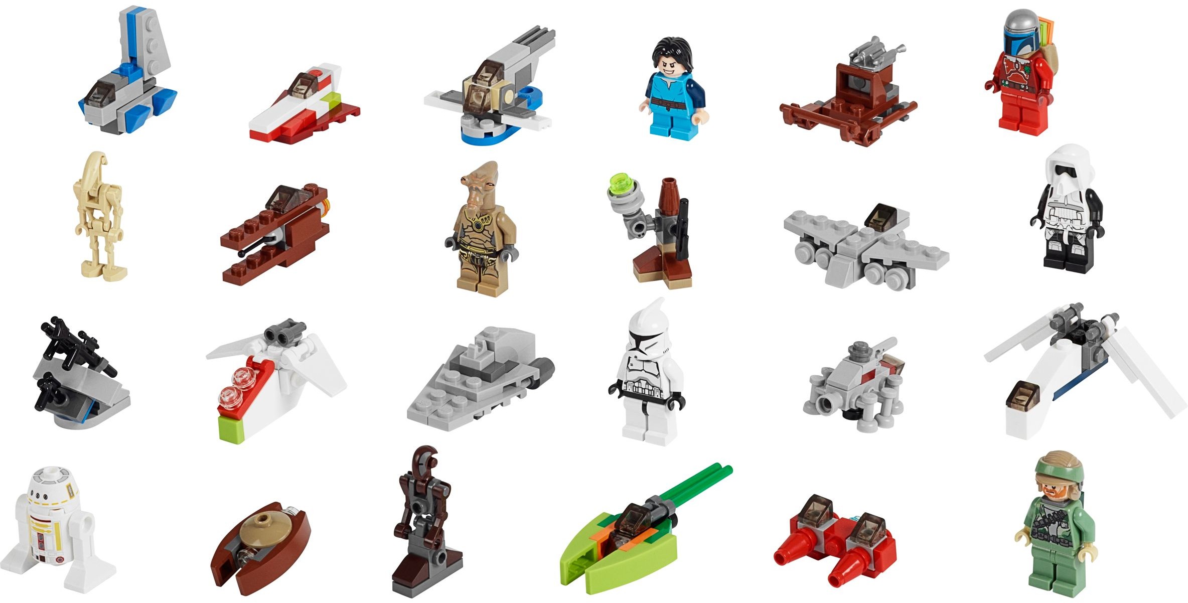 Gennemsigtig mus Barn LEGO® Star Wars Advent Calendar - MyBricks.net