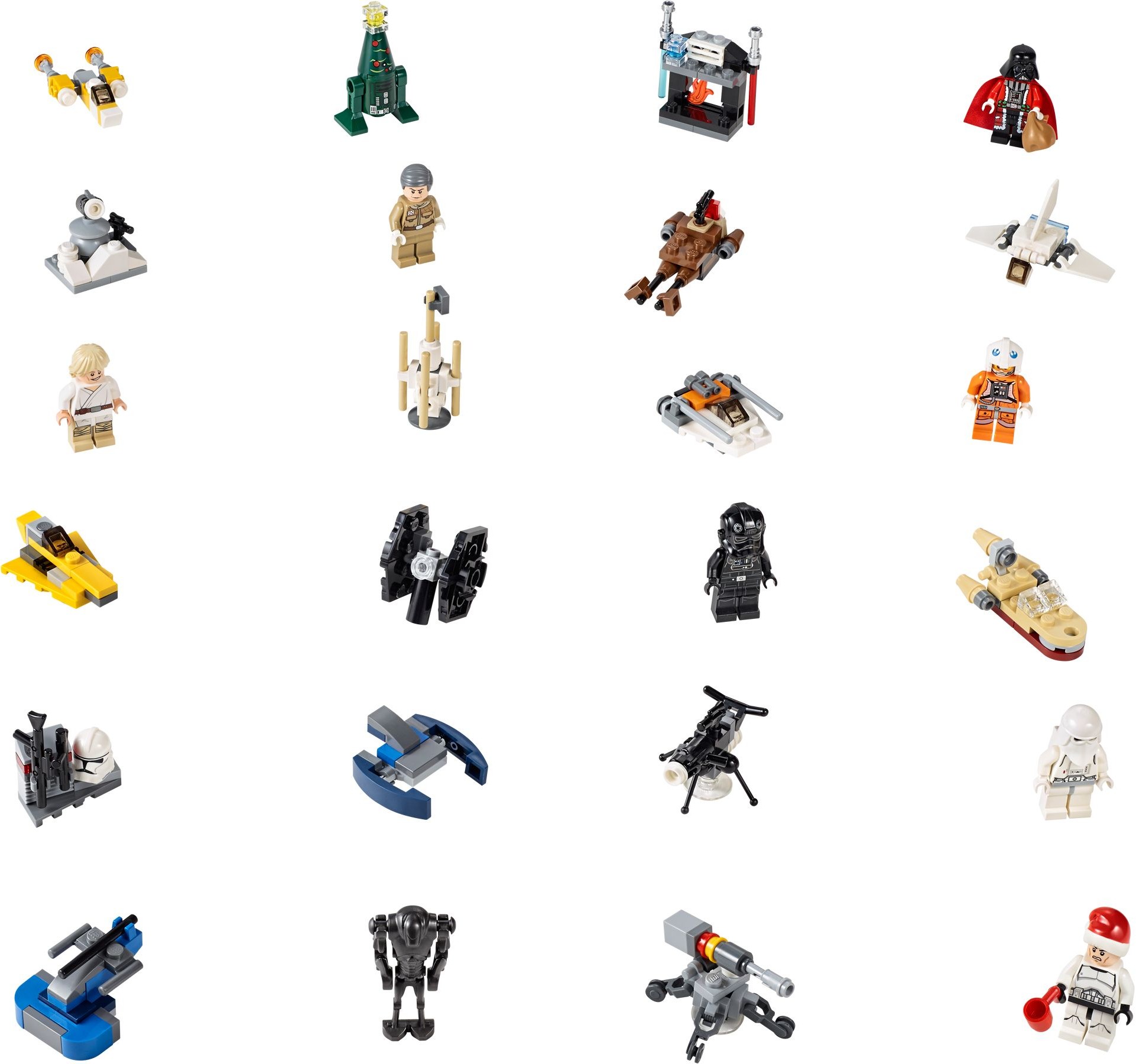 Gennemsigtig mus Barn LEGO® Star Wars Advent Calendar - MyBricks.net