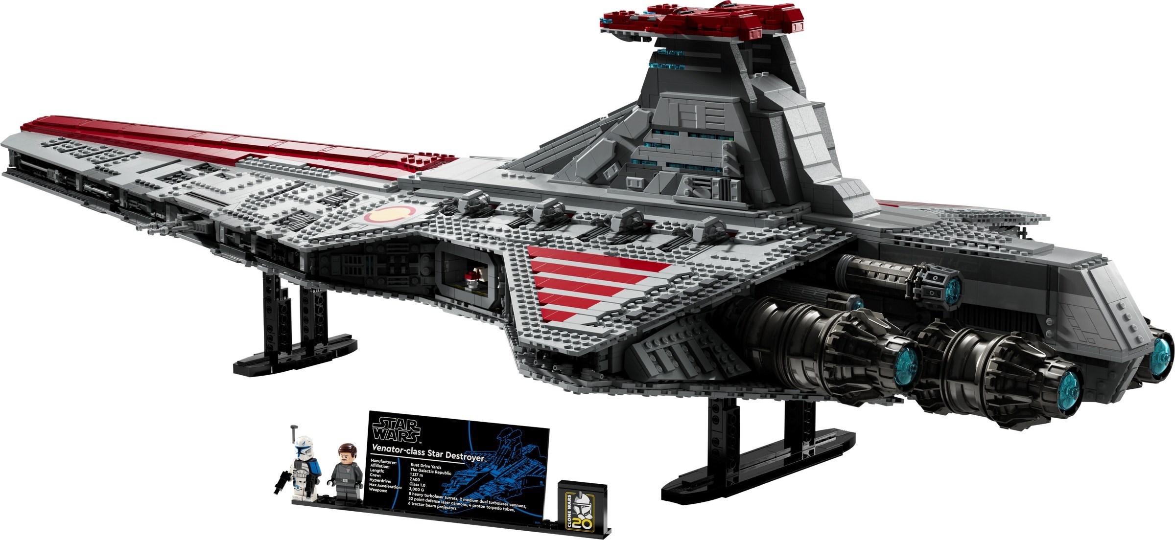 LEGO IDEAS - Star Wars Venator Class Microscale