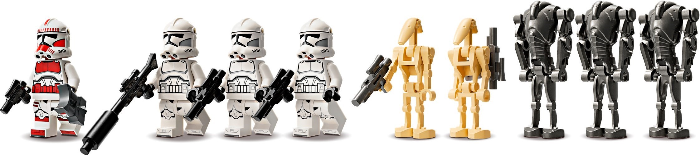 LEGO Clone Trooper & Battle Droid Battle Pack Set 75372 Instructions