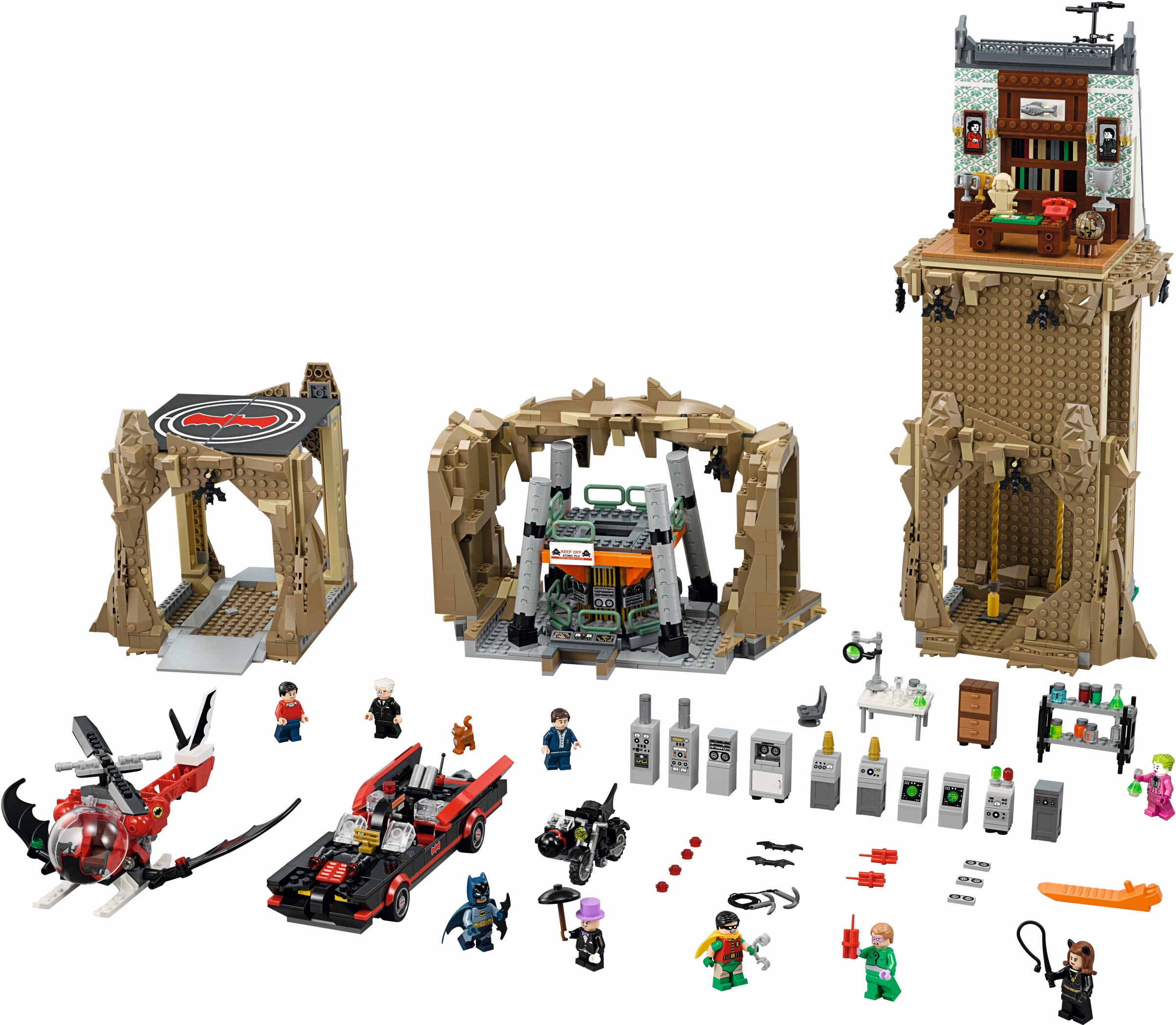 The Batman 2022 LEGO sets: Batcave, Riddler, Catwoman chase