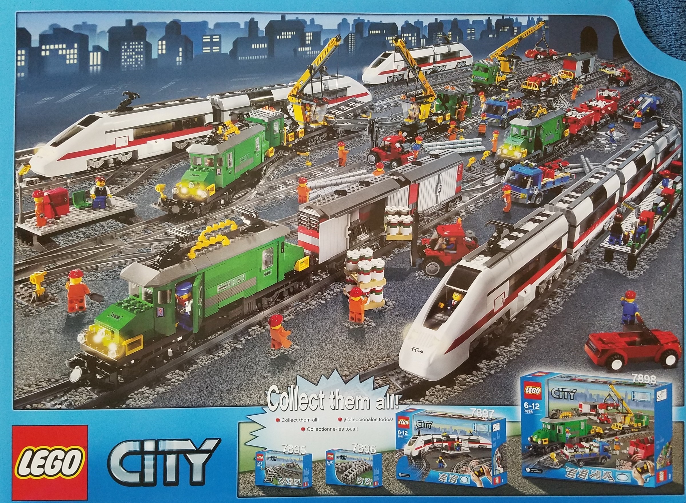 Kælder Windswept Whitney LEGO® Cargo Train Deluxe - MyBricks.net