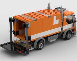 Lego City 7991 Recycle Truck