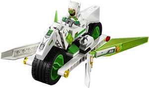 Lego white dragon horse bike sale