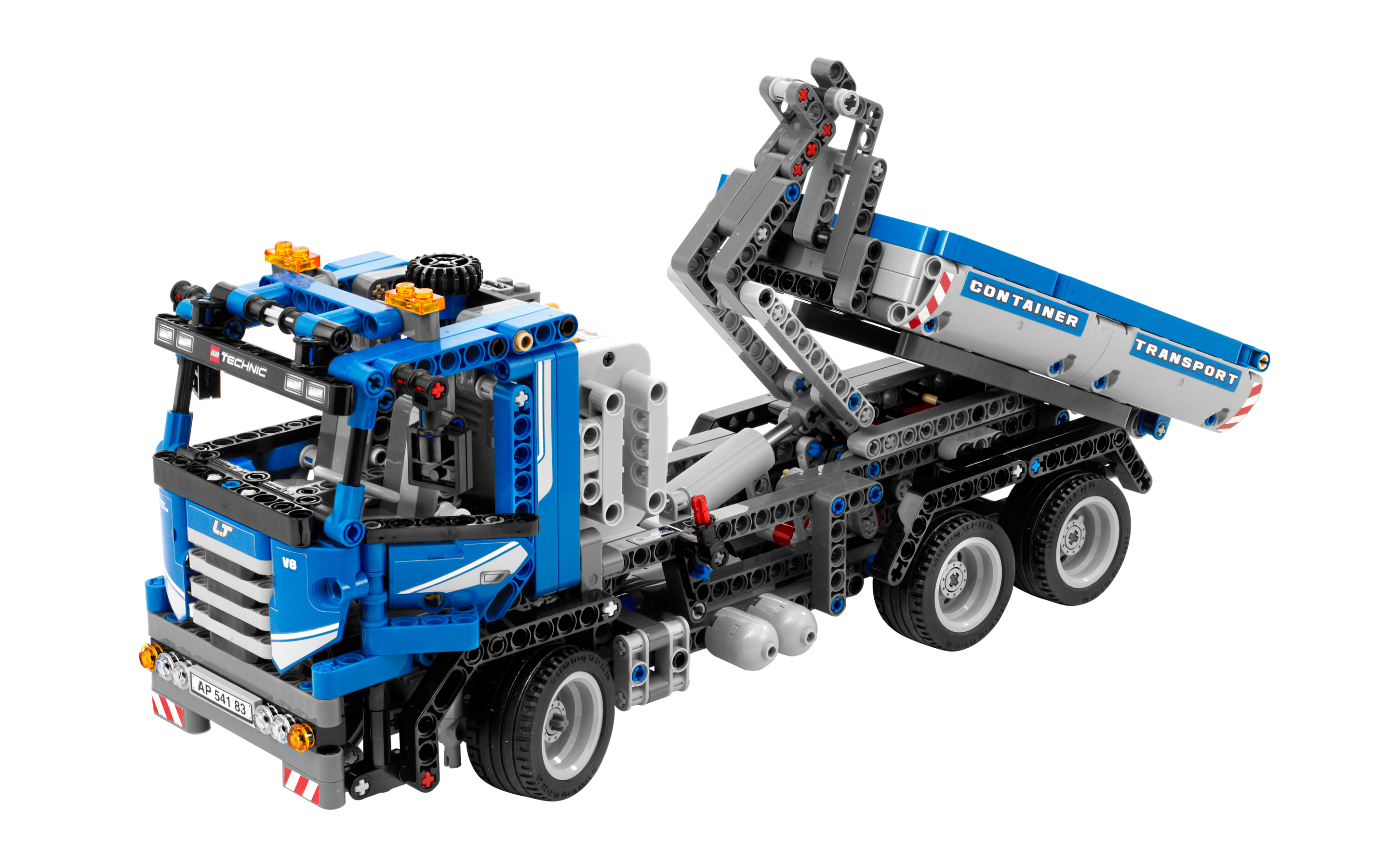 Конструктор техника. LEGO Technic 8052. Контейнеровоз лего техник 8052.