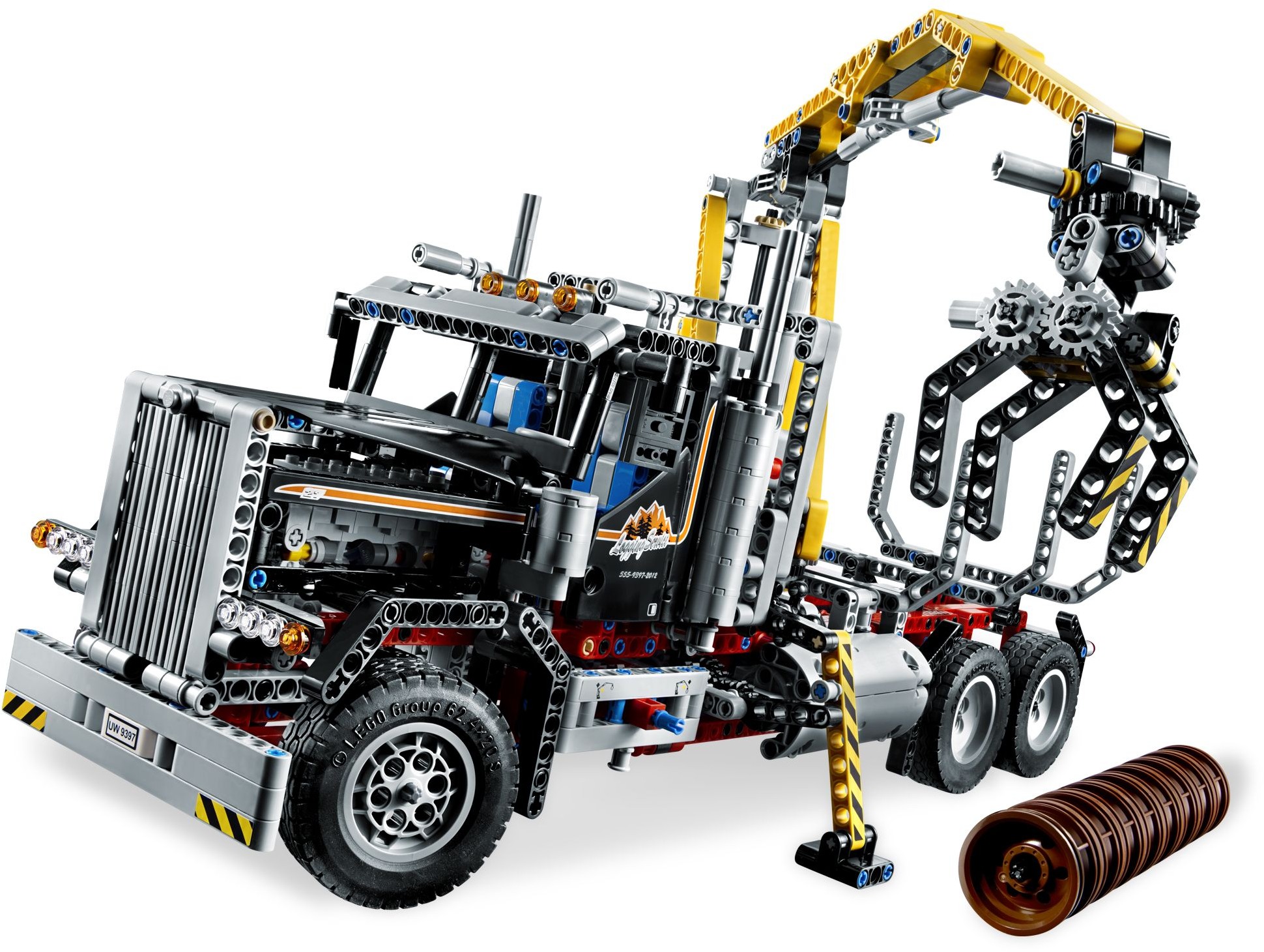 LEGO® Logging Truck - MyBricks.net