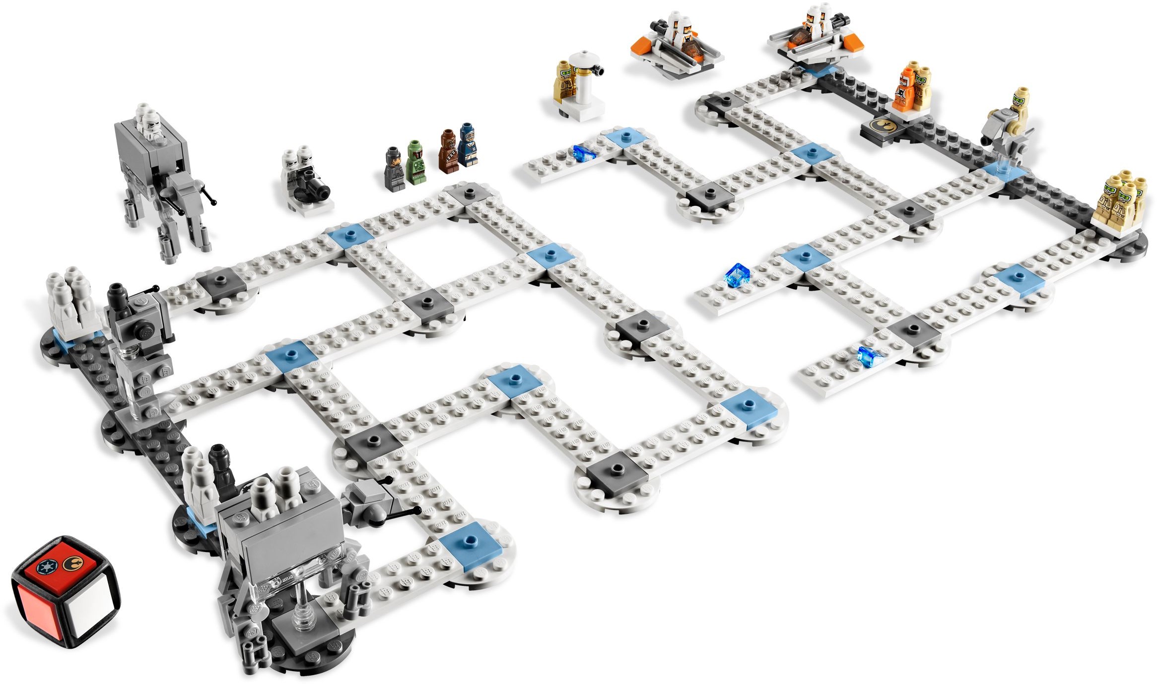 Lego® Star Wars 15x Micro Figuren AT-ST Pilot aus Set Hoth 3866 Neu