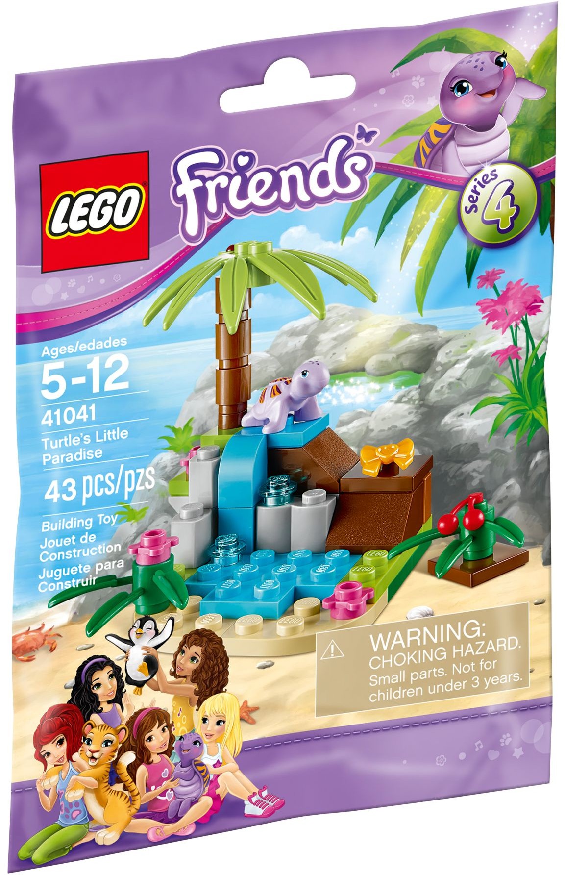 Brand new/sealed Lego Friends 41041 Series 4 Turtle’s Little Paradise 