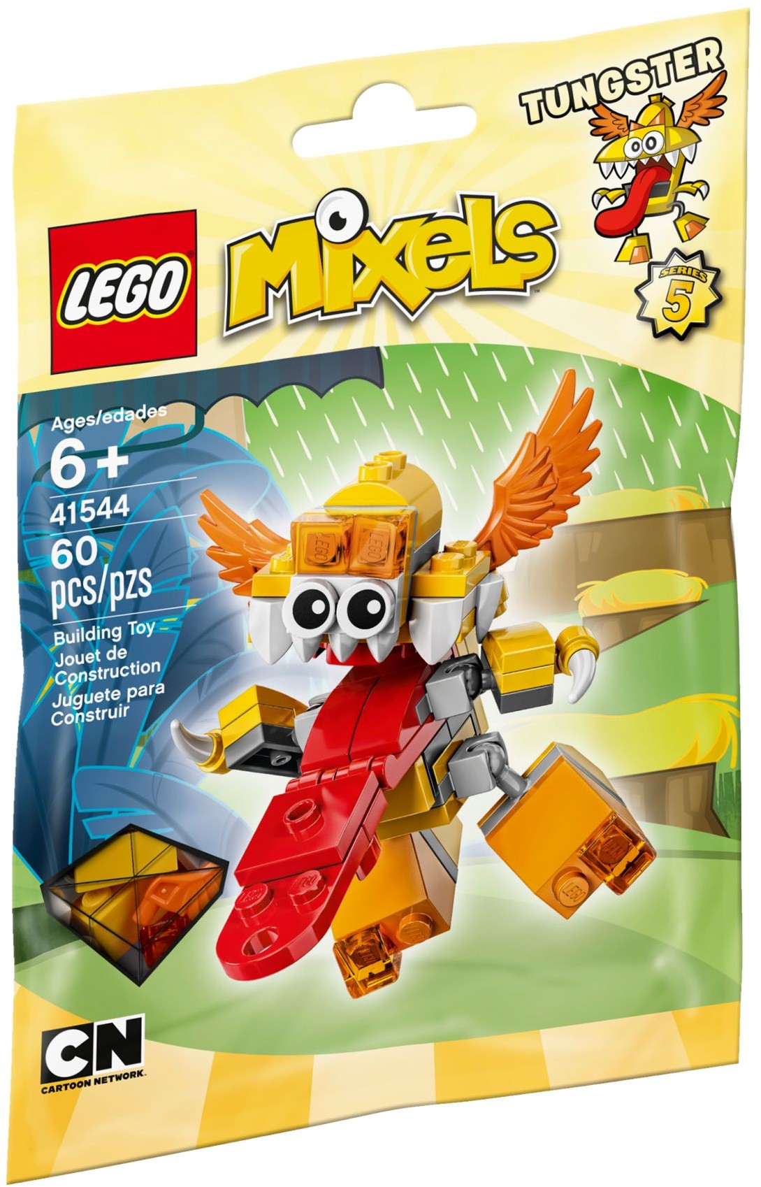Lego Mixels 41544 Tungster Cartoon Network Series 5 Lixers Max NEW