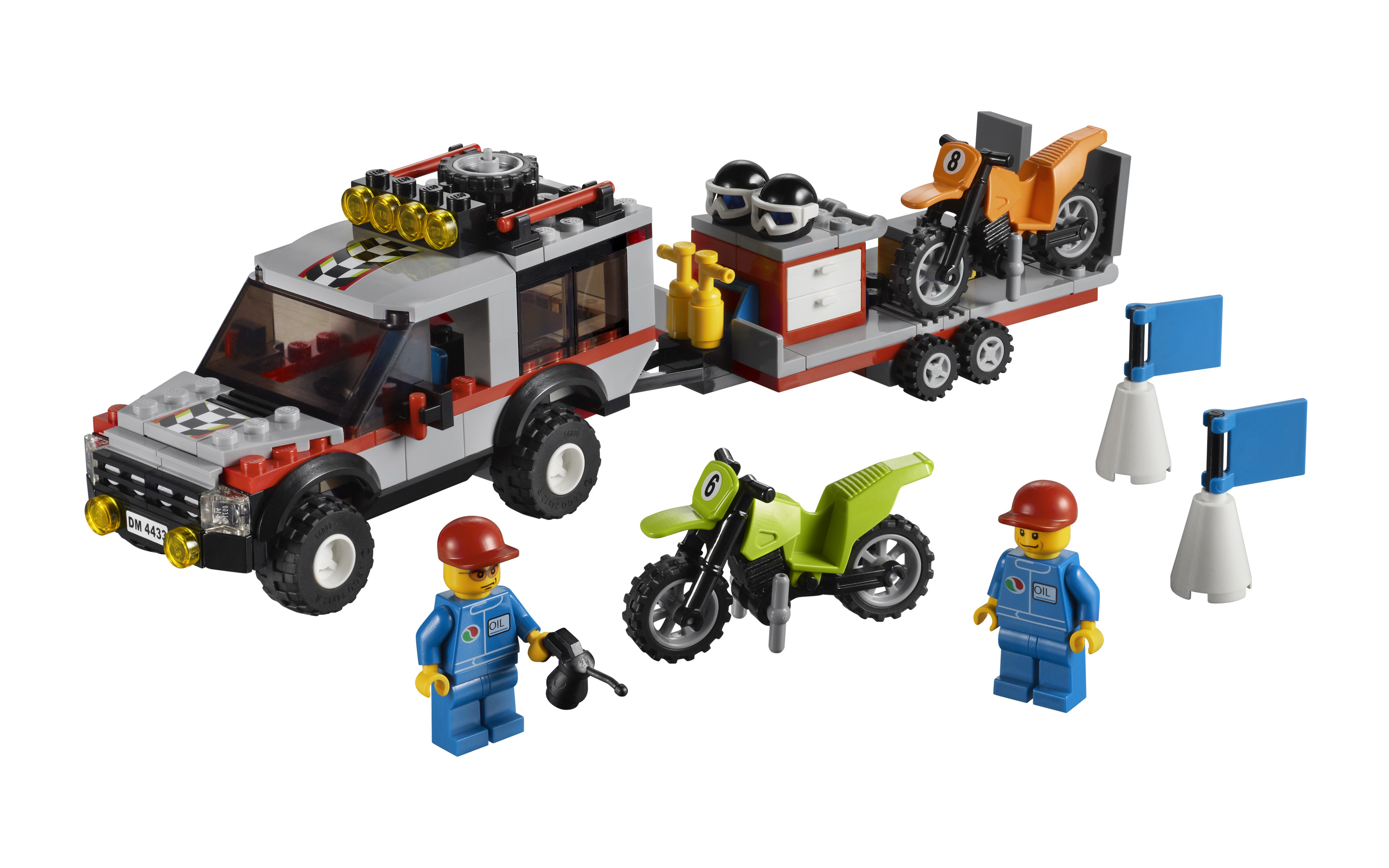 lego dirt bike transporter