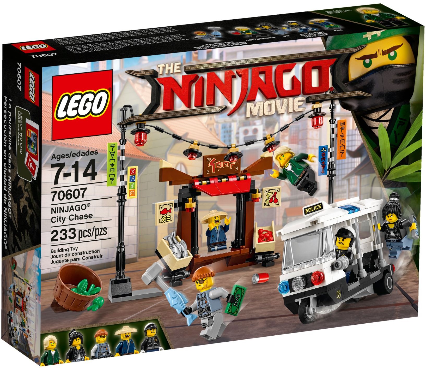 LEGO® Ninjago City Chase Building Play Set 70607 NEW NIB