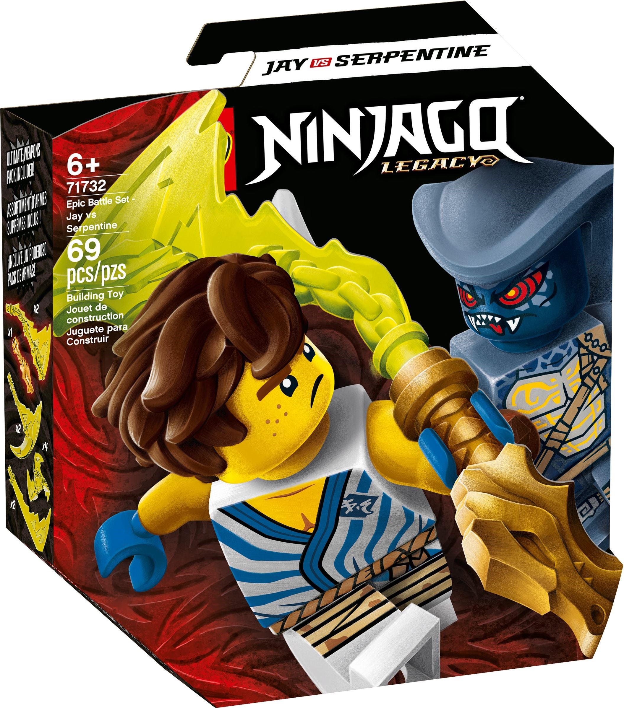 Lego Ninjago 71732 Minifigur Serpentine Legacy njo649 Schlange Snake Neuware New 