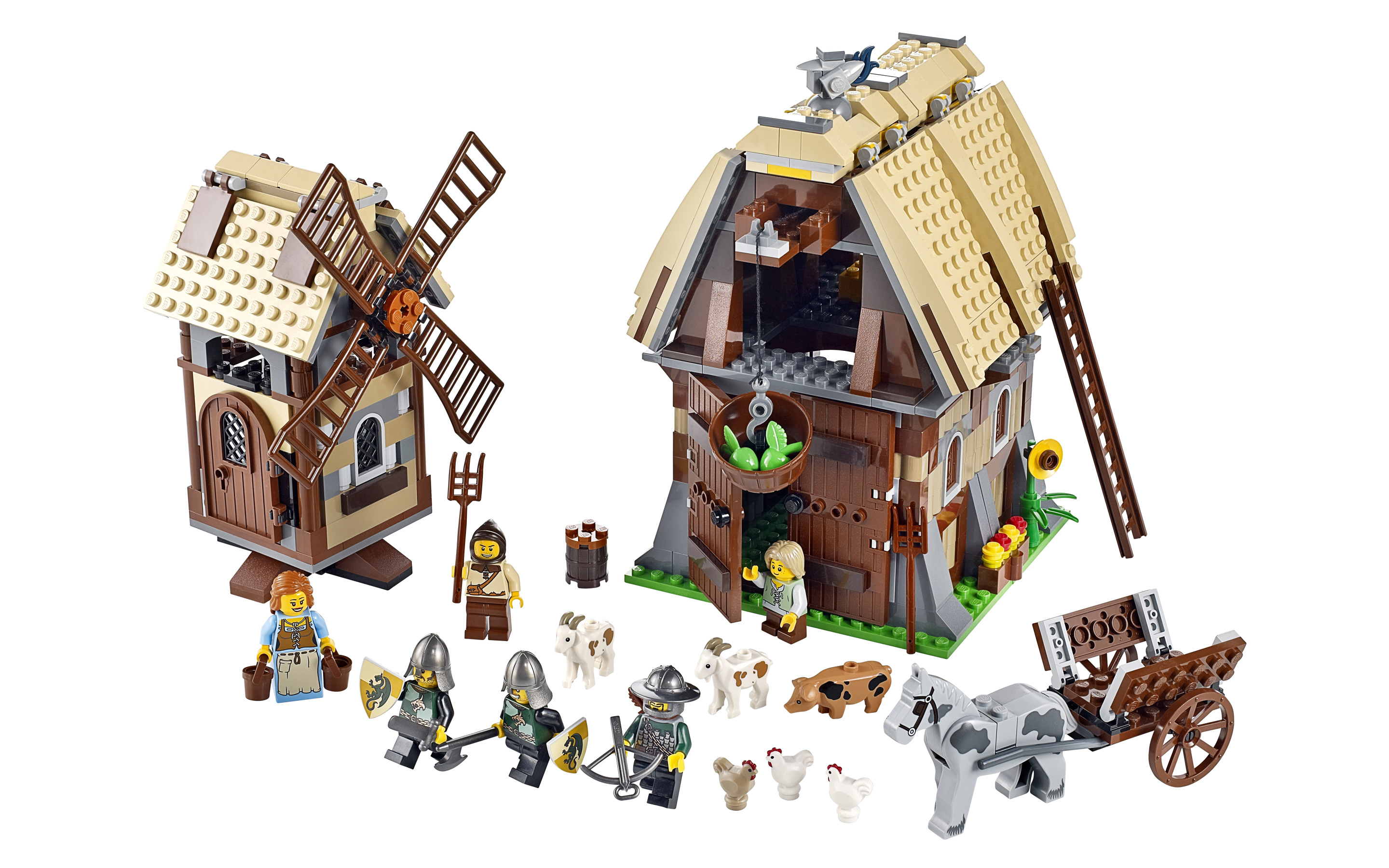 LEGO® Mill Village Raid (7189): details