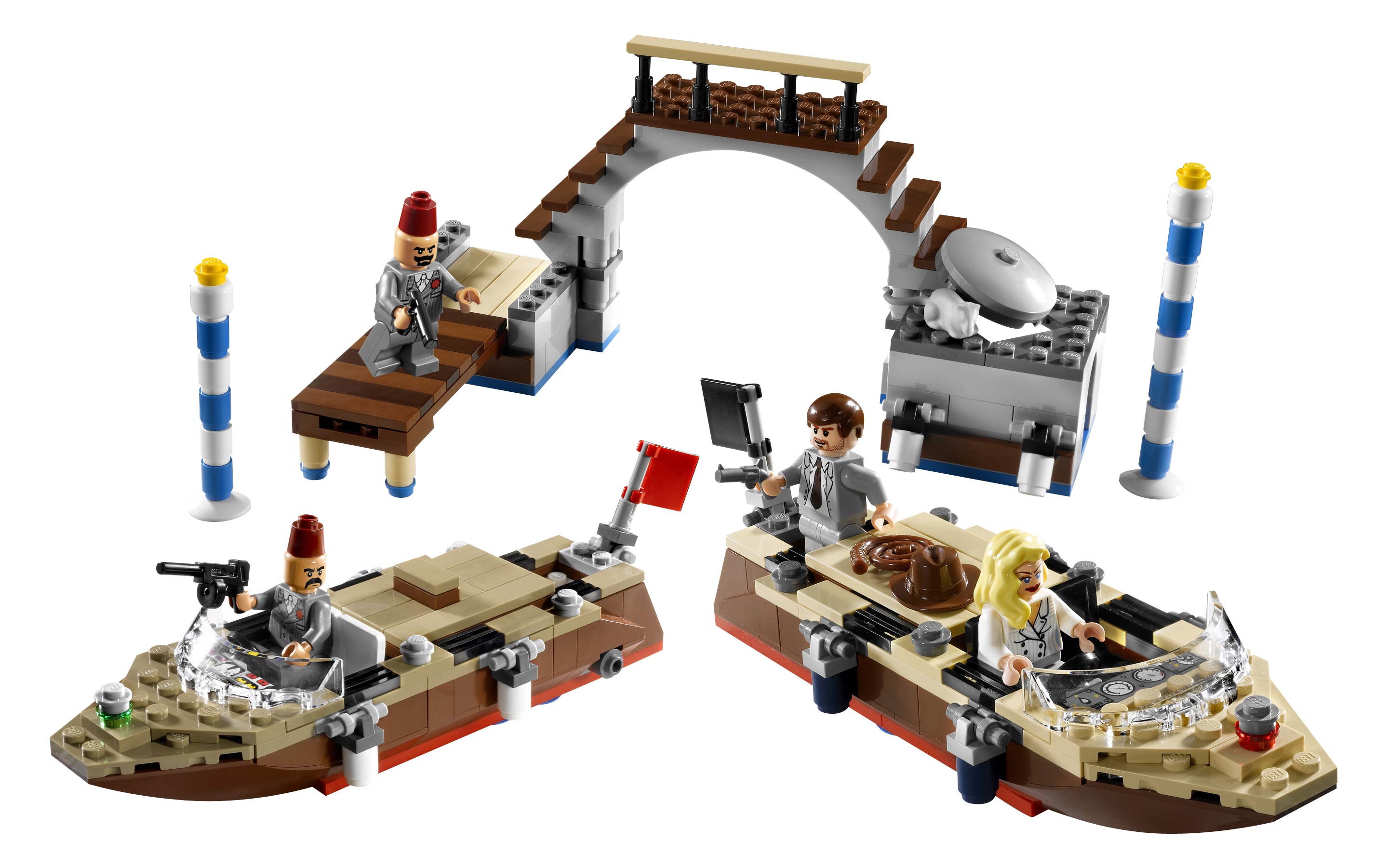 7197 for sale online Lego Indiana Jones Last Crusade Venice Canal Chase 