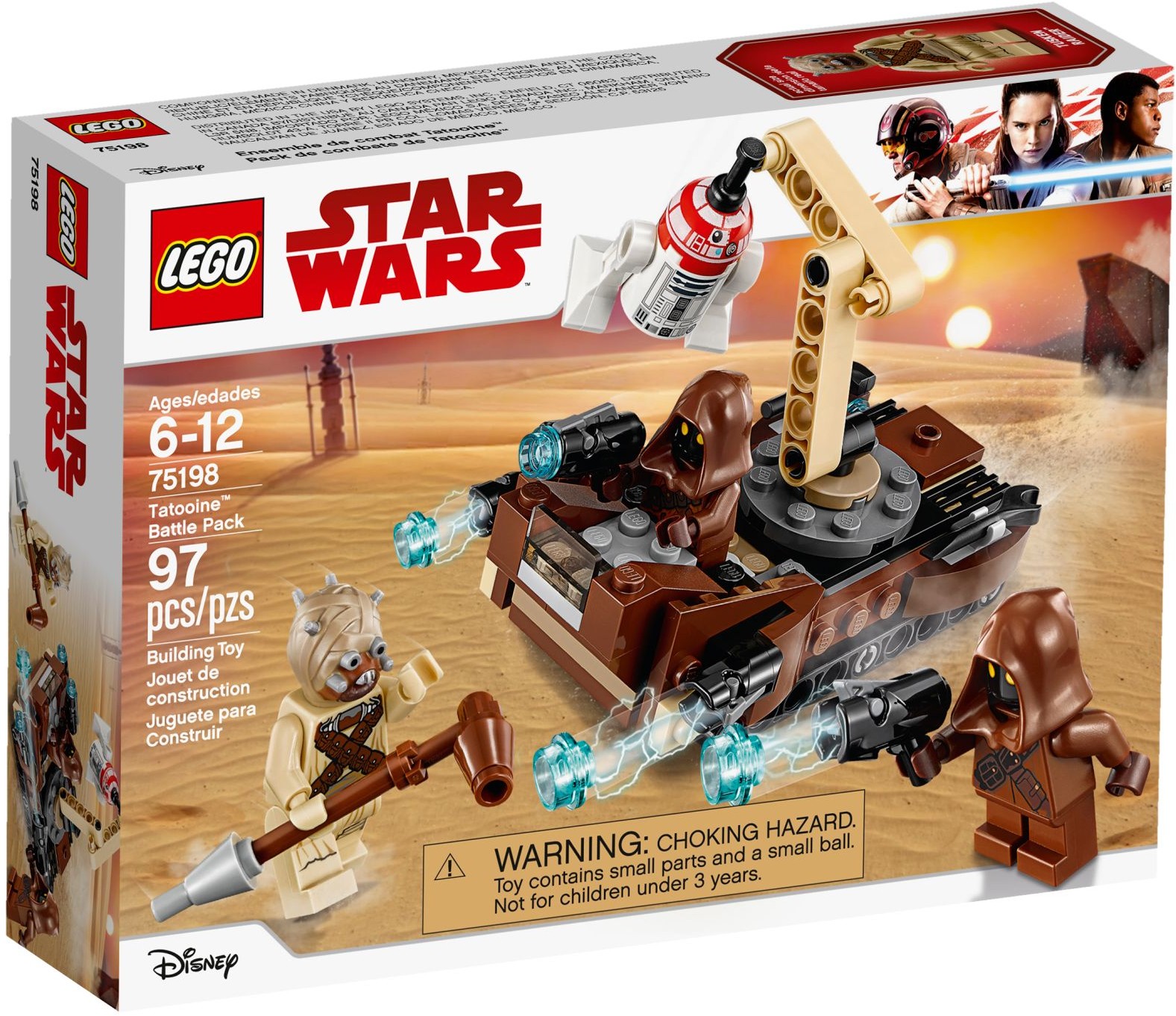 LEGO STAR WARS 75198 TATOOINE JAWAS TUSKEN R5-D4 PACK BRAND NEW OOP RETIRED SET 