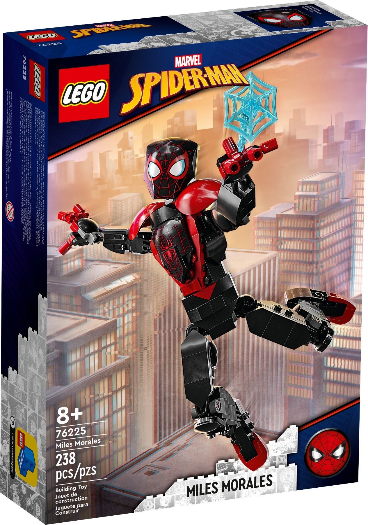 LEGO® Miles Morales Figure (76225): all details