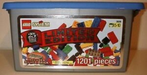 LEGO® Limited Edition Silver Brick Tub