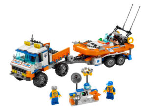 LEGO® Coast Guard Truck with Speed Boat