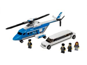 LEGO® Hubschrauber und Limousine