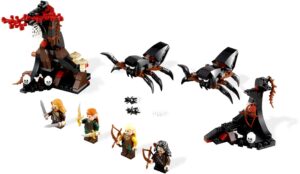 LEGO® Flucht vor den Mirkwood Spinnen