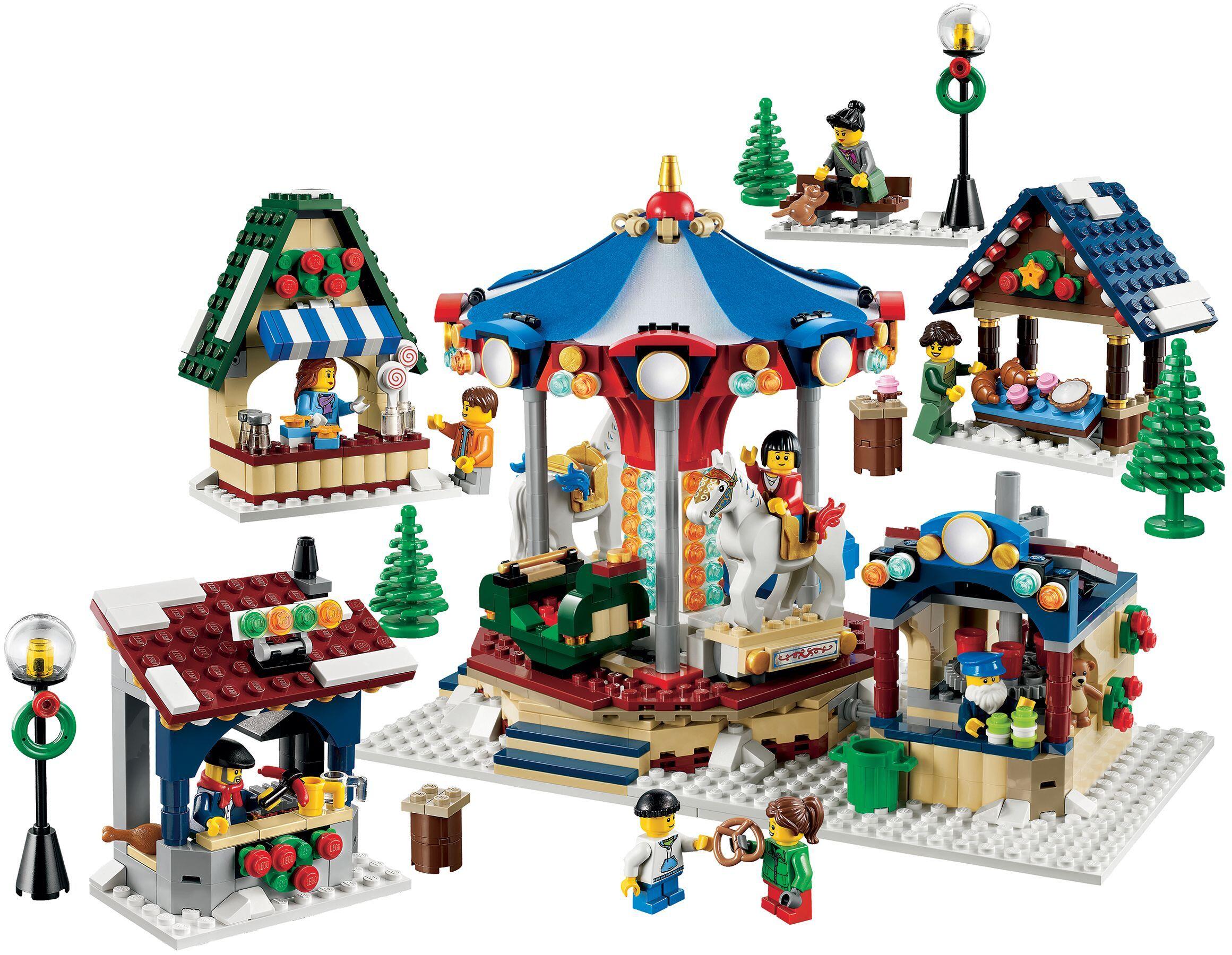 kvarter Køb teori LEGO® Winter Village Market - MyBricks.net