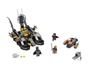 LEGO® Die Batboat-Verfolgungsjagd im Hafen
