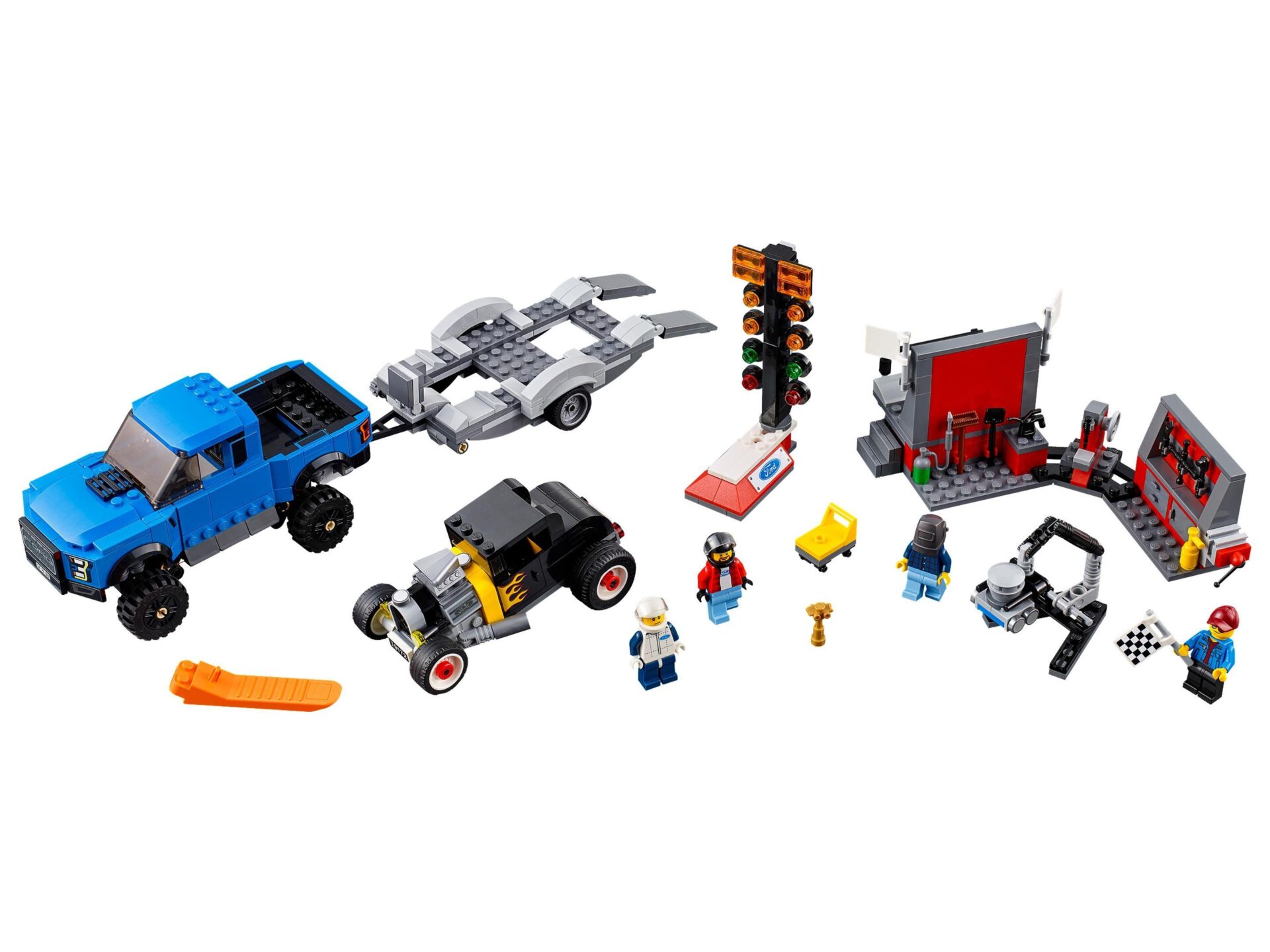 旧フェ　ノート LEGO® Ford F-150 Raptor & Ford Model A Hot Rod - MyBricks.net