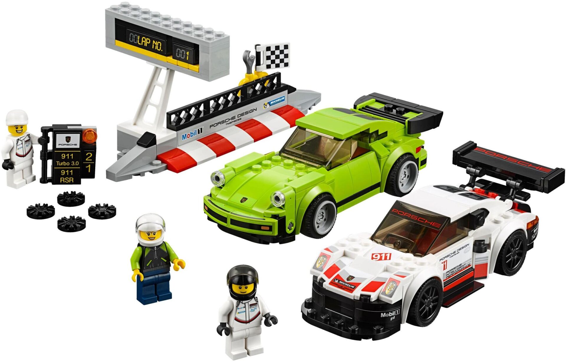 【京商】Porsche 911 RSR Turbo 2台セット 京商】Porsche 911 RSR Turbo 2台セット