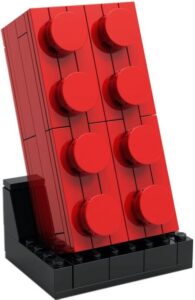 LEGO® Buildable 2×4 Red Brick