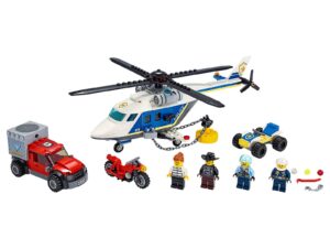 LEGO® Verfolgungsjagd mit dem Polizeihubschrauber