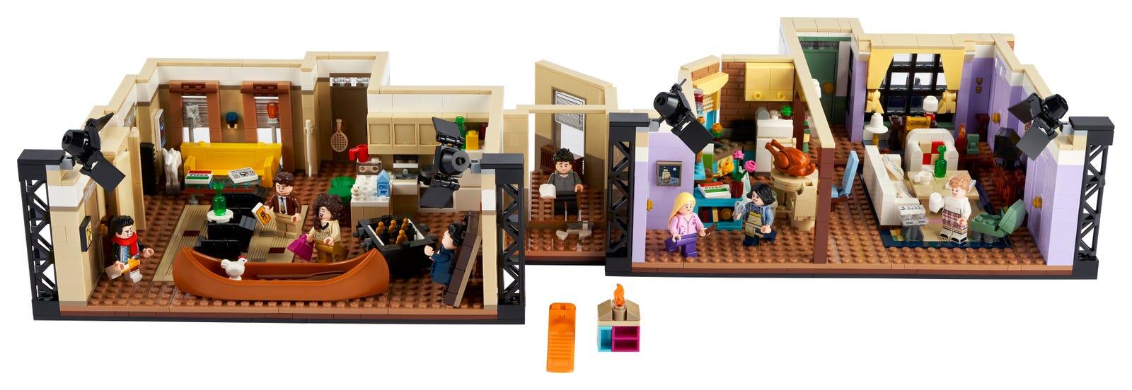 Acryl Vitrinen für Deine Lego Modelle-Lego 10292 Friends Apartments