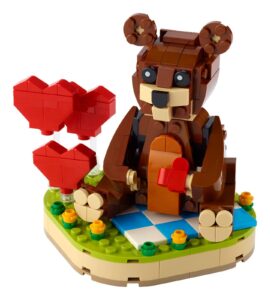LEGO® Valentine’s Brown Bear