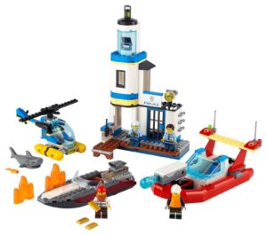 LEGO® Polizei und Feuerwehr im Küsteneinsatz