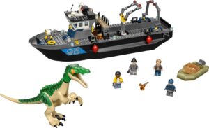 LEGO® Baryonyx Dinosaur Boat Escape