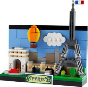 LEGO® Postkarte aus Paris