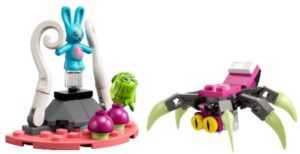 LEGO® Z-Blobs und Bunchus Flucht vor der Spinne