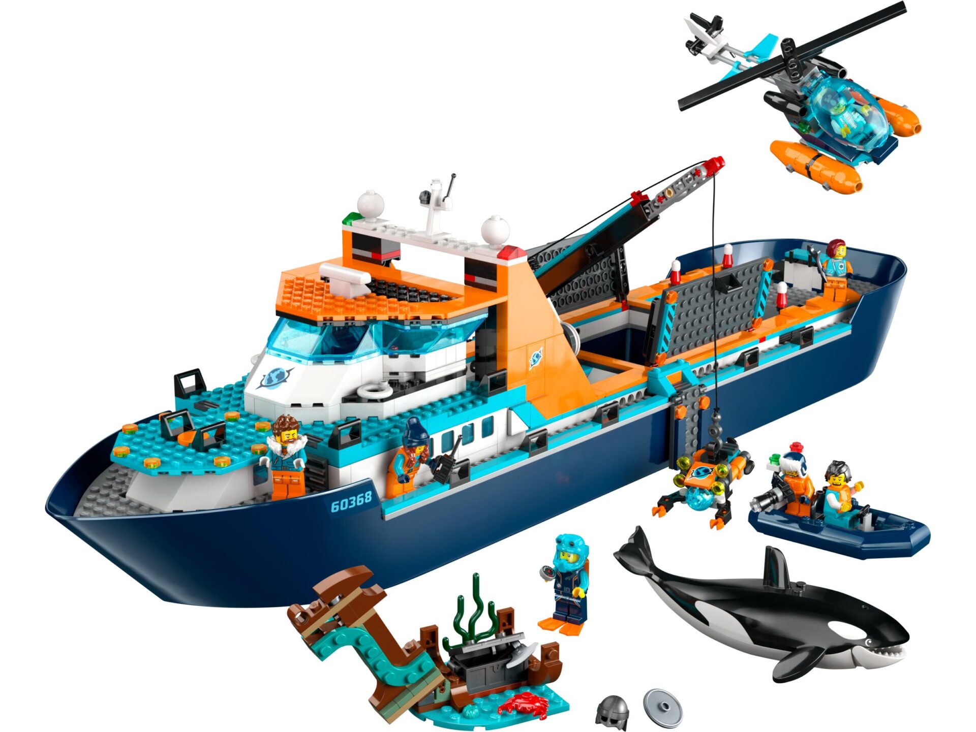 LEGO® Arctic Explorer Ship - MyBricks.net