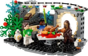 LEGO® Millennium Falcon – Weihnachtsdiorama