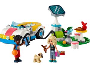LEGO® E-Auto mit Ladestation