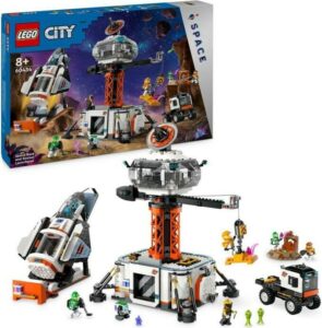 LEGO® Space Base and Rocket Launchpad